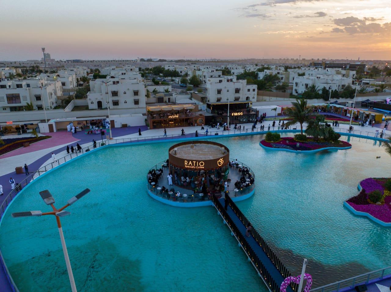 علامة ريشيو تشارك في مهرجان الزهور والحدائق بينبع 